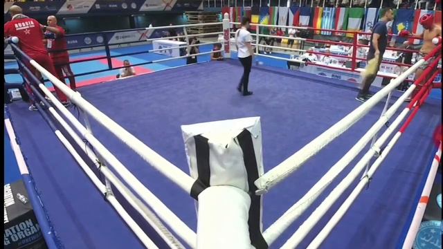Владимир Чобану 03.08.19, Хорватия (финал чемпионата Европы по кикбоксингу К-1 среди студентов)