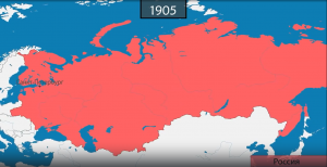 Российская империя - история на карте.