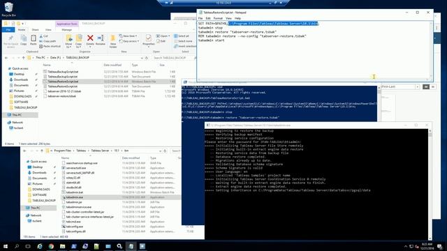 Tableau Server | How to Restore a Backup смотреть онлайн