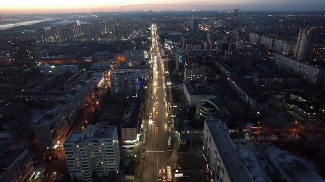 Вечерний Омск в конце марта 2023?️ смотреть онлайн