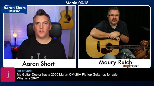 Discussing the Martin 00-18 Guitar *LIVE* смотреть онлайн