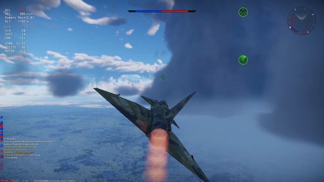 VIGGEN | JA37C jaktviggen War Thunder ESP смотреть онлайн