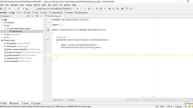 دوره مقدماتی کار با کتابخانه رتروفیت در اندروید - simple request (Retrofit ) смотреть онлайн