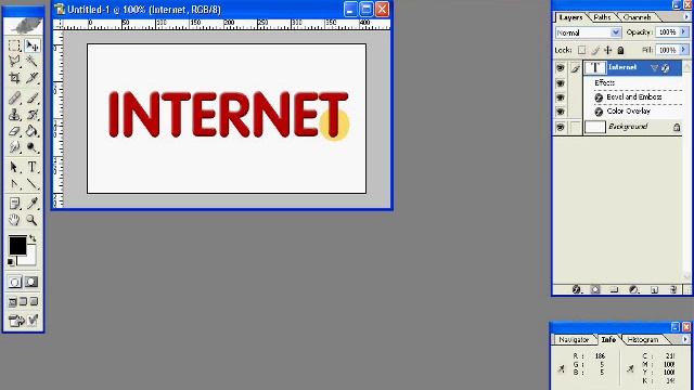 Photoshop 3D Text Tutorial смотреть онлайн
