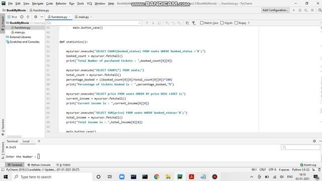 EdYoda Project 2 : Book Your Movie Using Python And MySQL смотреть онлайн
