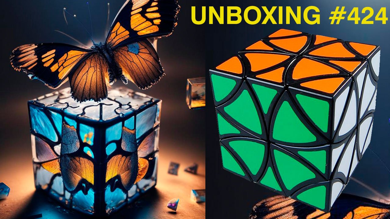 Unboxing №424 Куб Бабочка | LanLan Curvy Copter | Butterfly Cube смотреть онлайн