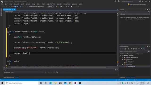 OpenCV Ders 19 Renk Uzaylarına Giriş смотреть онлайн