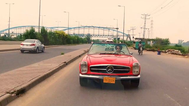 Mercedes Pagoda 230SL Pakistan First Restored Vintage Car Mercedes 1963 Pagoda смотреть онлайн
