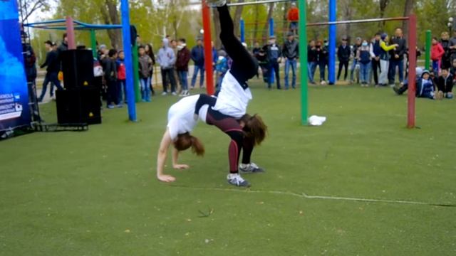 Wake UP 2017 г Кокшетау Показательное выступление девушек из команды FOX Workout Akmola