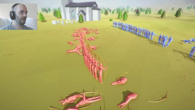 MONTAÑA DE MUERTOS - TOTALLY ACCURATE BATTLE SIMULATOR (T.A.B.S.) | Gameplay Español смотреть онлайн