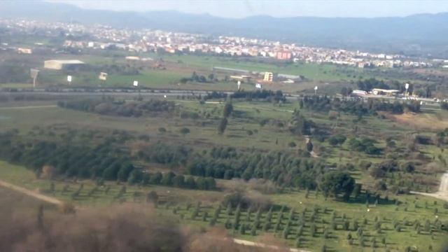 Landing to Izmir Adnan Menderes Airport with Turkish Airlines Airbus A330 200 смотреть онлайн
