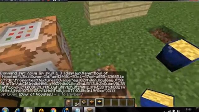 Головы в виде еды Пак голов #2 Майнкрафт - Darber