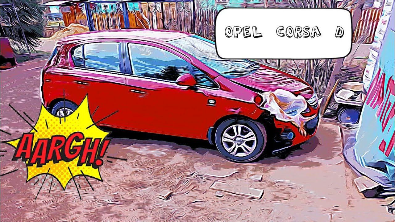 Жив! Цел! Opel Corsa D - Ремонт после дтп! смотреть онлайн