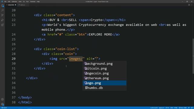 How To Make Cryptocurrency Website In HTML CSS JS | Add Cryptocurrency Price On Website смотреть онлайн