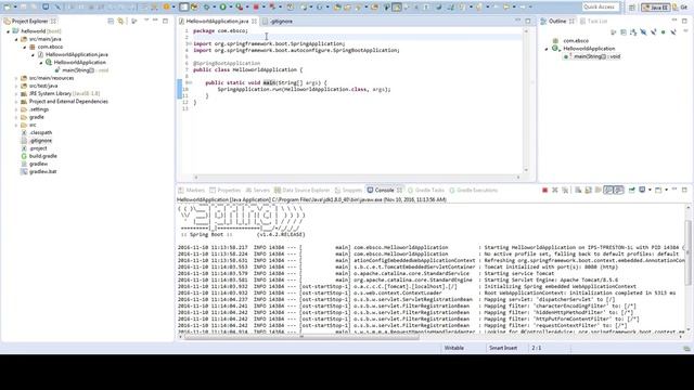 Microservice Getting Started from Spring Initializr at start.spring.io смотреть онлайн