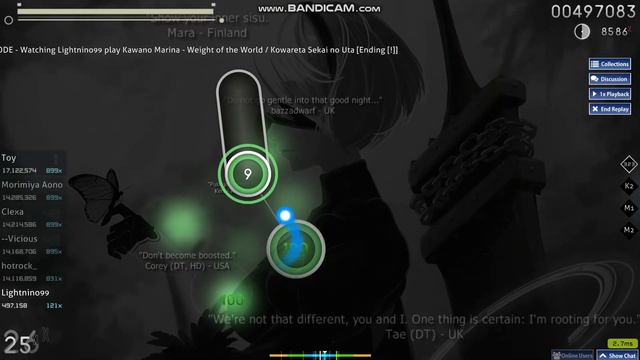 osu! - Weight of the World by Kawano Marina (4.5 stars) смотреть онлайн