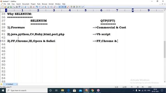 SELENIUM with JAVA tutorials || Demo - 1 || by Mr. Mahesh On 26-07-2021 @9AM IST смотреть онлайн