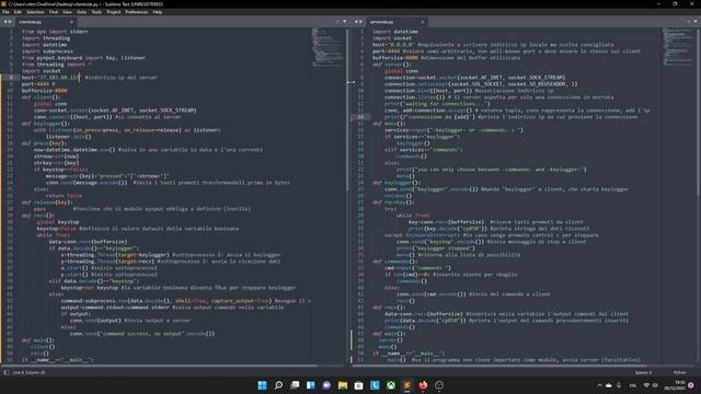 Keylogger Con Reverse Shell In Python ? (TUTORIAL ITA) pt.4 смотреть онлайн