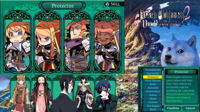 La inspiración de PERSONA Q| Etrian Odyssey 2 Untold | Gameplay en español смотреть онлайн