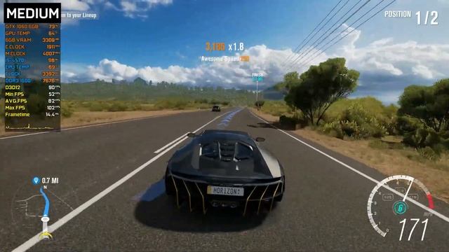 Forza Horizon 3 - Gtx 1060 6gb - i5 4570 - Low vs Medium vs High - 8gb Ram- 1080p смотреть онлайн