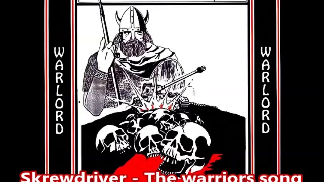 Skrewdriver - The Warriors Song