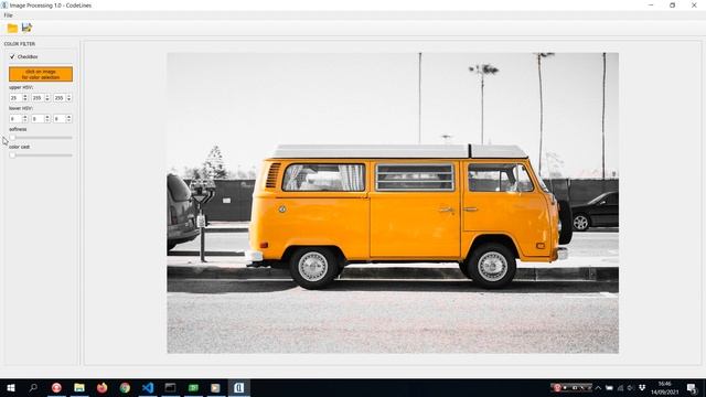 Color isolation effect to photo | Python | OpenCV | PyQT | смотреть онлайн