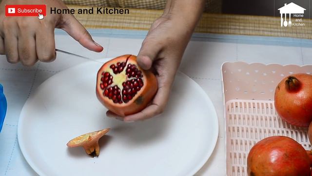 The Best way to cut and open a Pomegranate смотреть онлайн