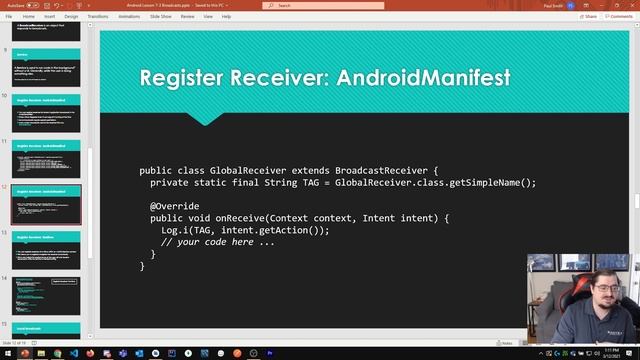 Android Lesson 7.3 - Broadcasts смотреть онлайн