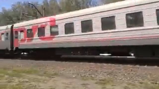 ЭП2к-131 со скорым поездом 100 Москва-Владивосток смотреть онлайн