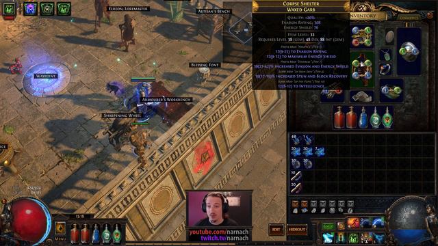 Bonus - Master Crafting - Arc Trapper #13 - Path of Exile 3.3: HC SSF Incursion League смотреть онлайн