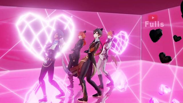 【Genshin Impact MMD】Dr. Feel Good【Kaeya, Diluc, Zhongli, Childe】