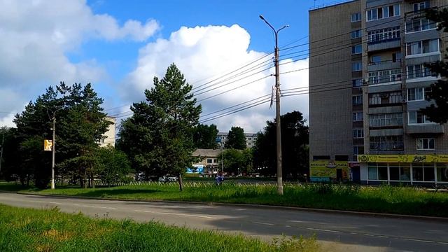 г.Амурск 2022г. пр. Победы часть 2. смотреть онлайн