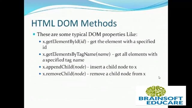 Methods and Properties of HTML DOM | HTML Complete Course. смотреть онлайн