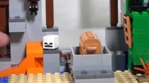 Лего МАЙНКРАФТ ШАХТА КРИПЕРА как в реальном Майнкрафте из LEGO