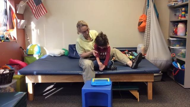 Learning to Lean Forward in Sitting: Exercises for a Child with Cerebral Palsy #010 смотреть онлайн