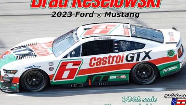 RFK Racing 2023 Brad Keslowski Ford Mustang "Castrol Oil" смотреть онлайн
