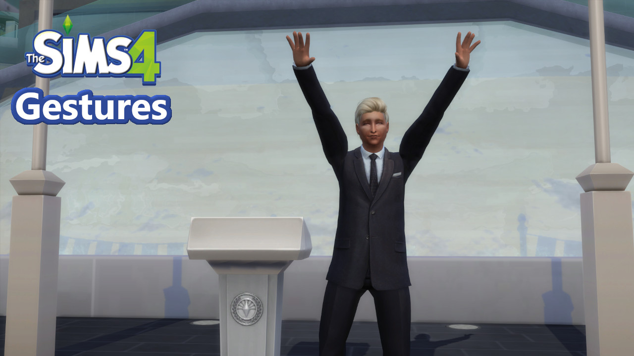 The Sims 4 Gesture Animations - Download смотреть онлайн