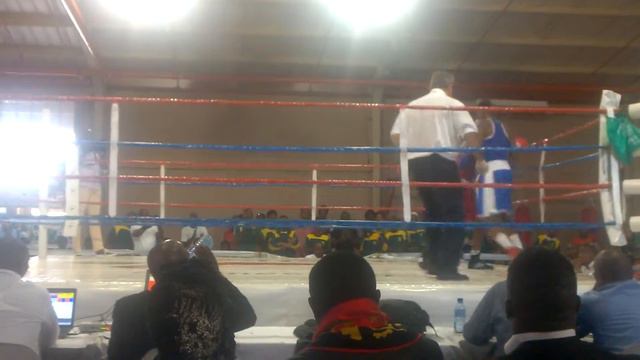 AFBC 2015 Zone 4 lightweight (60kg) finals - Jeff Magagane смотреть онлайн