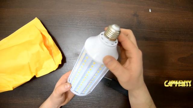 LED лампа на 168 диодов. Распаковка и опробование посылки с AliExpress. смотреть онлайн