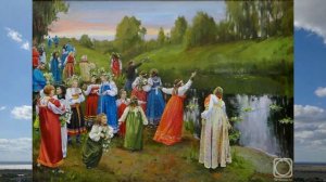 Дети поют о Троице