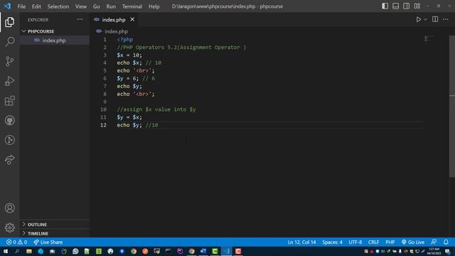 PHP Tutorial A-Z Bangla - Assignment Operators in PHP 5.2 смотреть онлайн