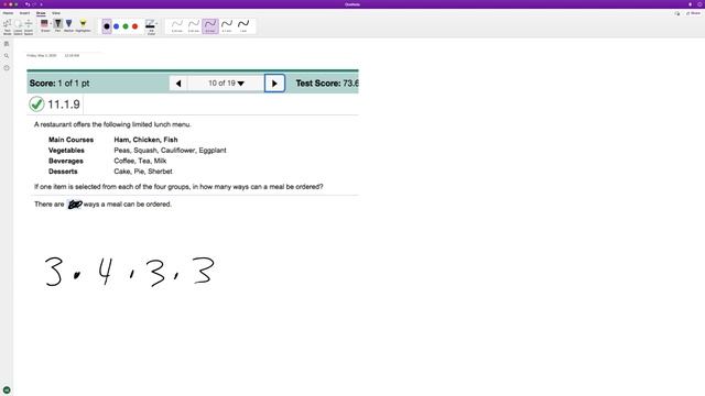 A restaurant offers the following limited lunch menu. смотреть онлайн