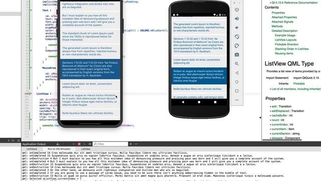 Qt/QML for iOS/Android: ListView delegate dynamic height смотреть онлайн