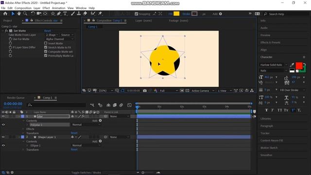 How to Make Clipping Mask in After Effects | Clipping Mask on Shape and Text | Easy and Quick Tip смотреть онлайн