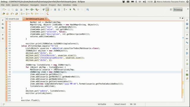 Curso de Java AJAX - Sesión Nro.3.2 - Manejo de Datatable, Peticiones Servidor Ajax - Java/JqueryUI смотреть онлайн