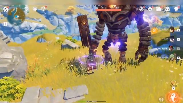 Kuki Shinobu Elemental Skill & Burst Testing on Enemies Genshin Impact (2.7 Beta) смотреть онлайн