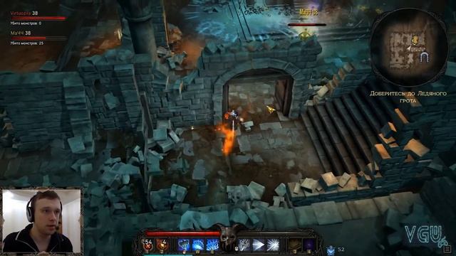 Victor Vran - Прохождение. Хардкор. Часть 24: Руины дозорной башни. Бич смотреть онлайн