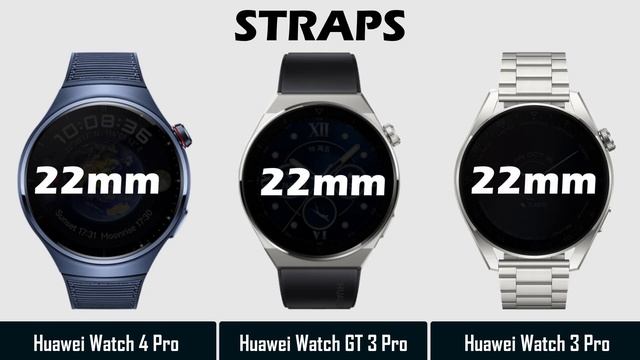 Huawei Watch 4 Pro VS Huawei Watch GT 3 Pro VS Huawei Watch 3 Pro смотреть онлайн