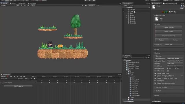 Unity Asset Store Pack - Aseprite To Unity (Download link below) смотреть онлайн
