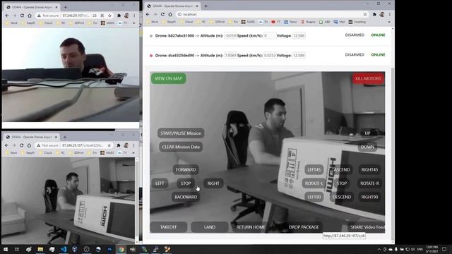 Many Raspberry Pi Video Stream to Web Page & Full 4G Drone Control смотреть онлайн